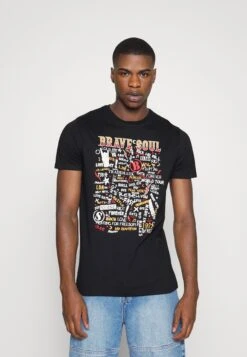 Brave SoulT-shirt Med Print - Brave Soul