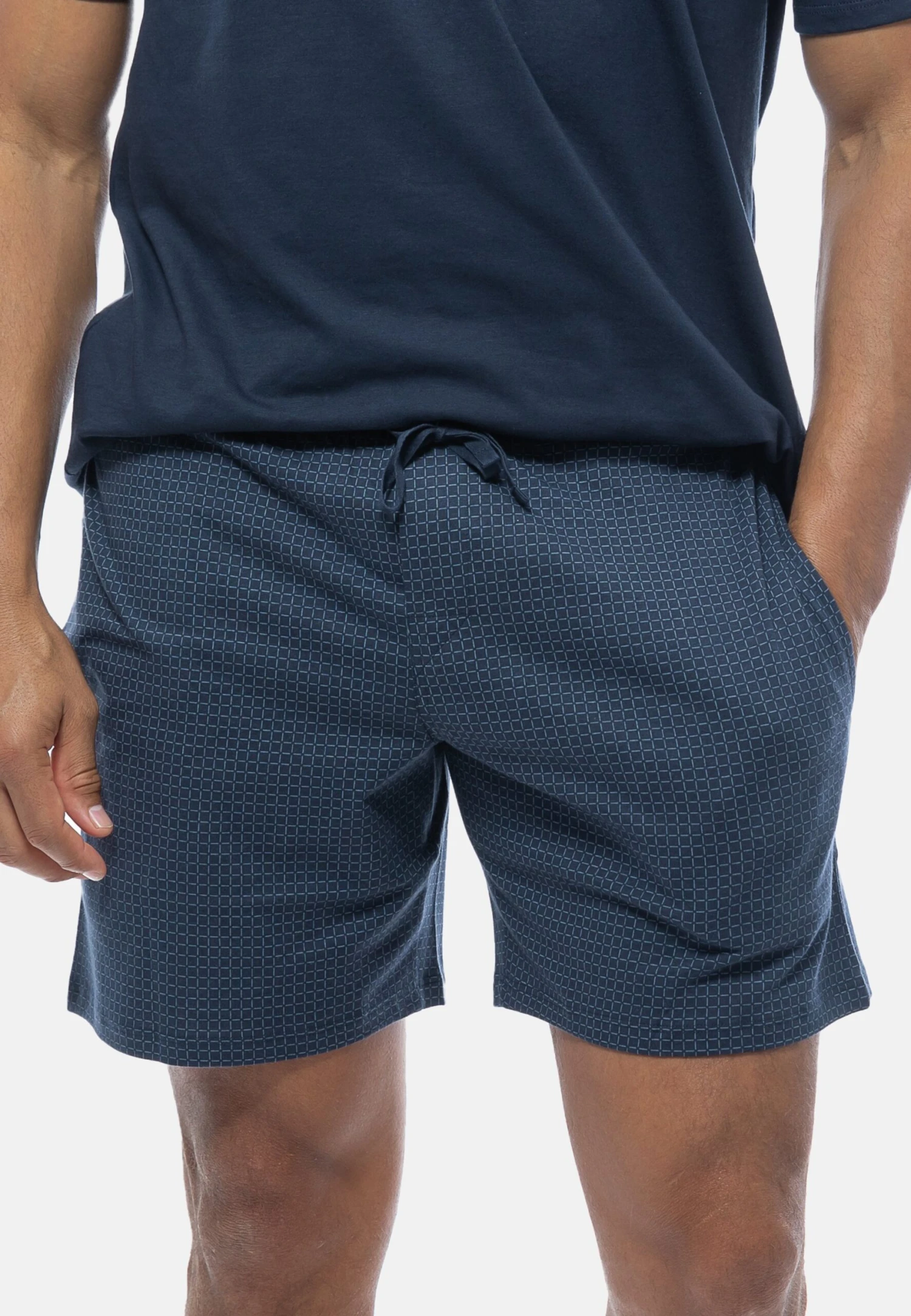 SchiesserSET - Pyjamas - Blau Gemustert 5 SchiesserSET - Pyjamas - Blau Gemustert - Bild 3