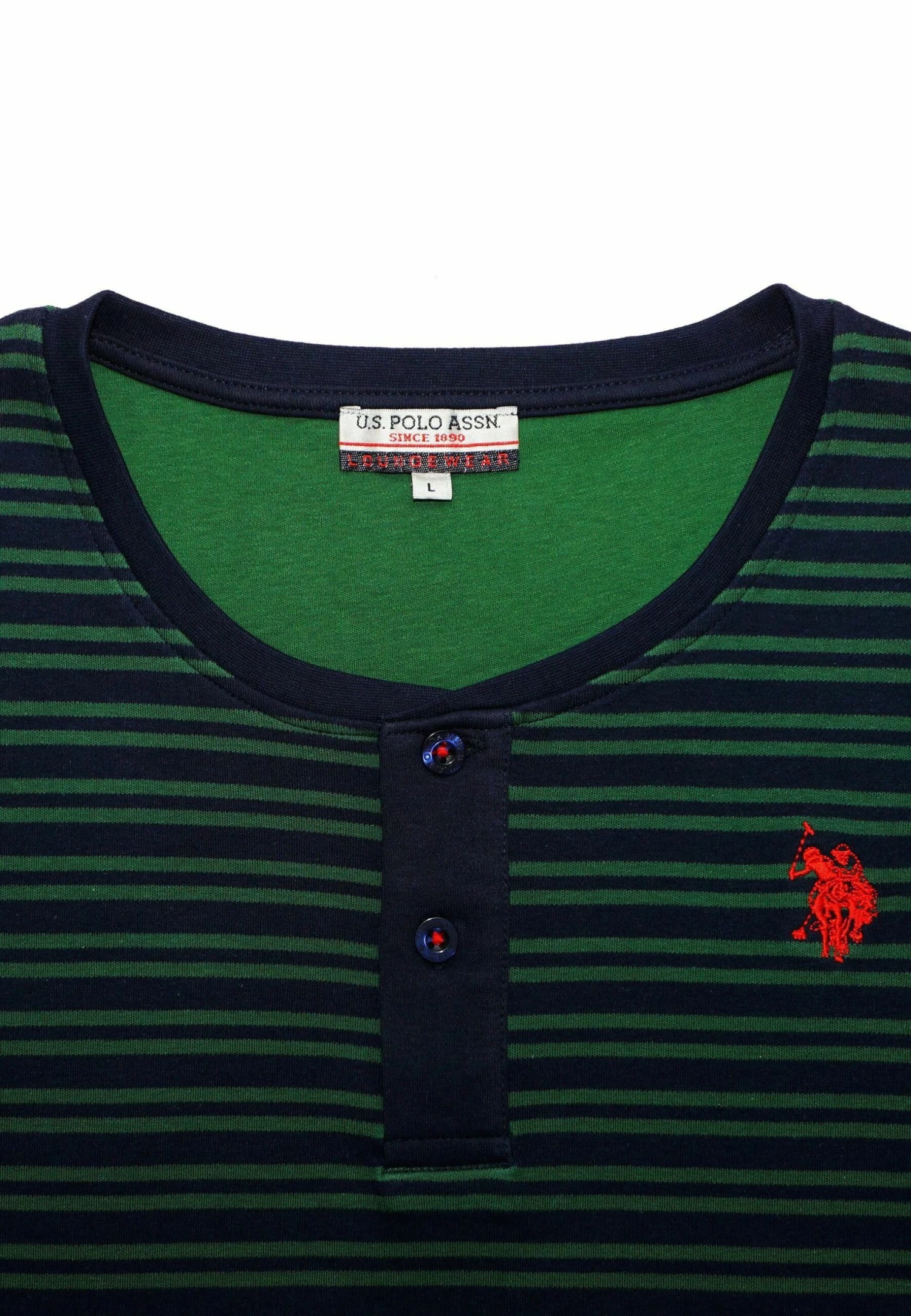 U.S. Polo Assn.LONGSLEEVE - Pyjamas - Dunkelgrün 7 U.S. Polo Assn.LONGSLEEVE - Pyjamas - Dunkelgrün - Bild 5
