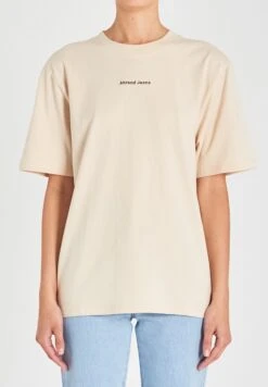 Abrand JeansA BROTHER TEE - T-shirt - Bas - Latte