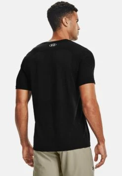 Under ArmourSEAMLESS - T-shirt Med Print - Black -Stil och Komfort Butik 95cac8eec7f24f468c856416838f0305