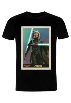 Henry TigerSTAR WARS: THE MANDALORIAN AHSOKA CARD - T-shirt Med Print - Black