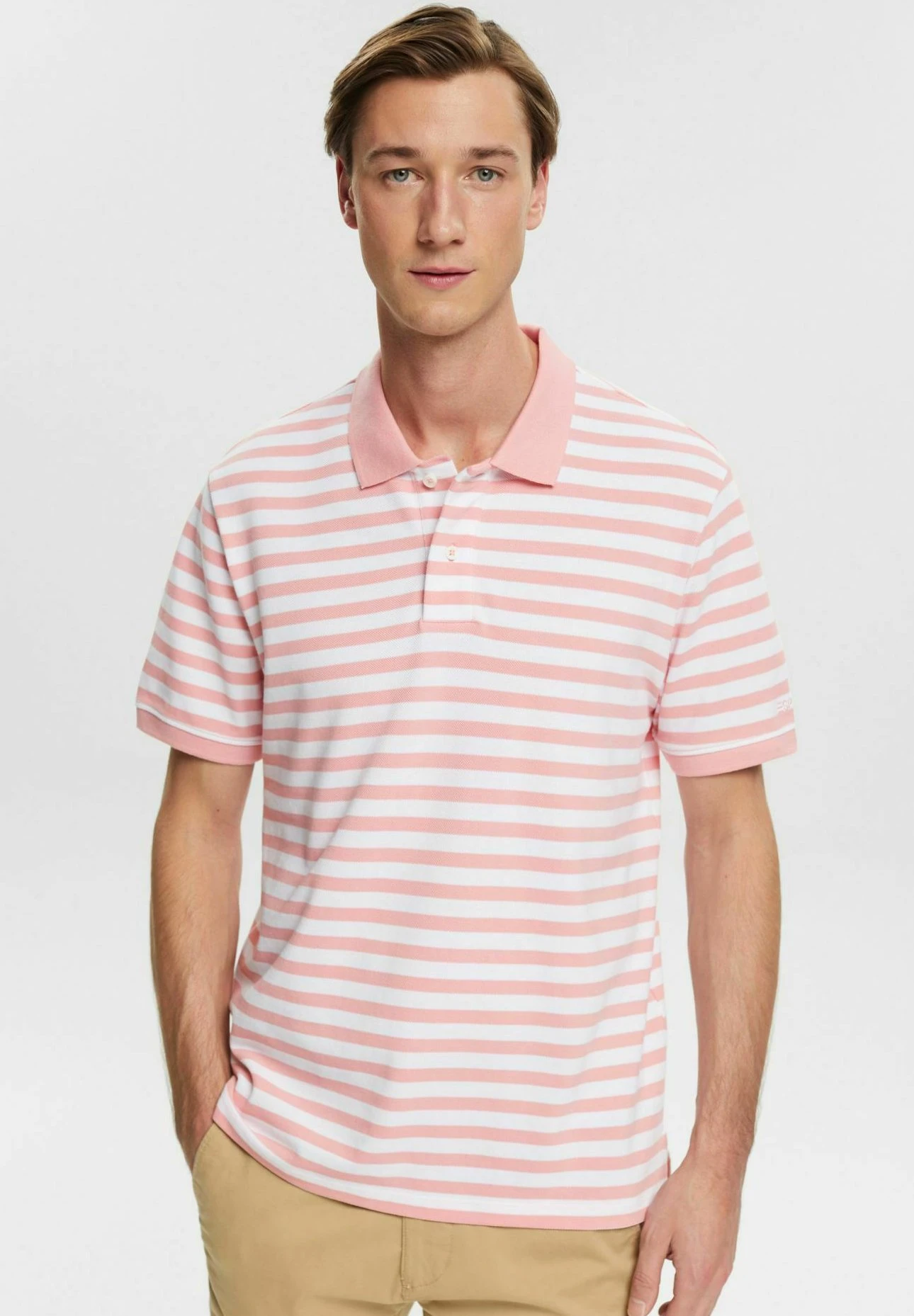 EspritGESTREIFTES - Piké - Pink 3 EspritGESTREIFTES - Piké - Pink