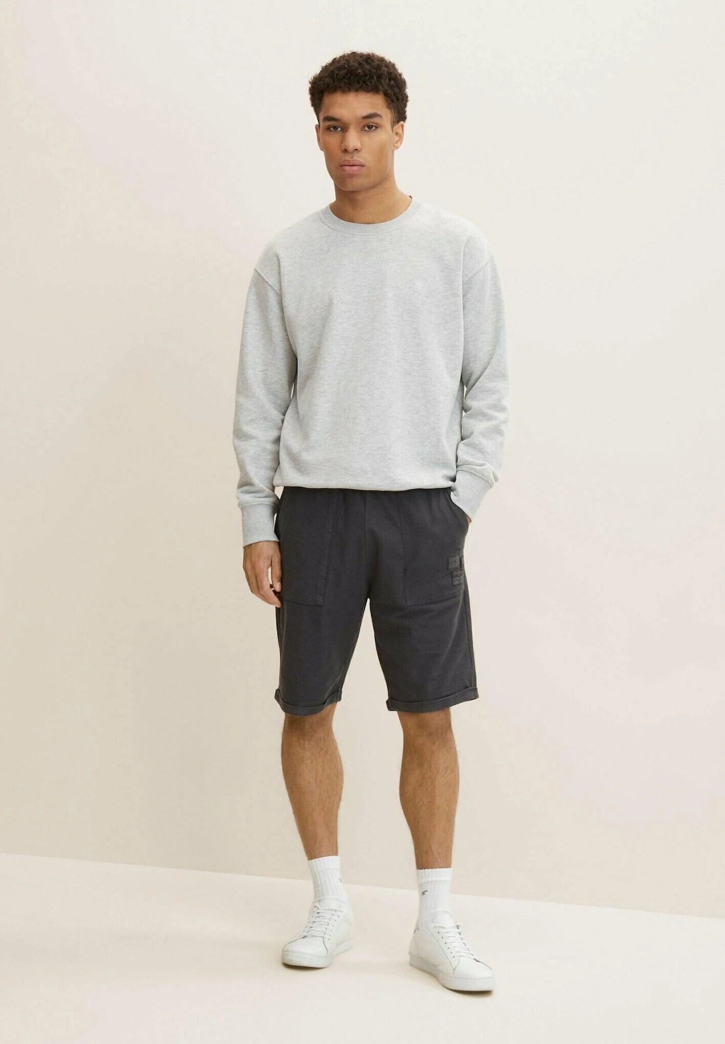 TOM TAILORCHINO - Träningsbyxor - Black 3 TOM TAILORCHINO - Träningsbyxor - Black