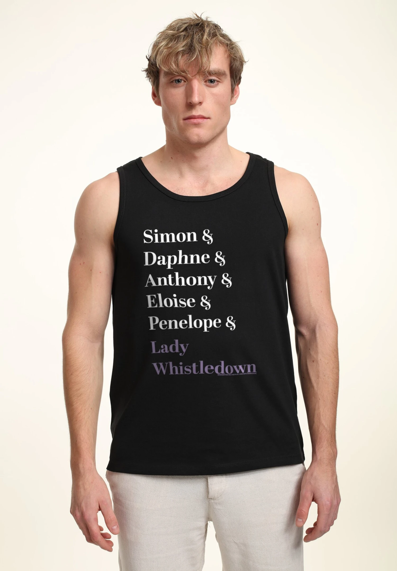 Henry TigerBRIDGERTON NAME STACK - Linne - Black 3 Henry TigerBRIDGERTON NAME STACK - Linne - Black