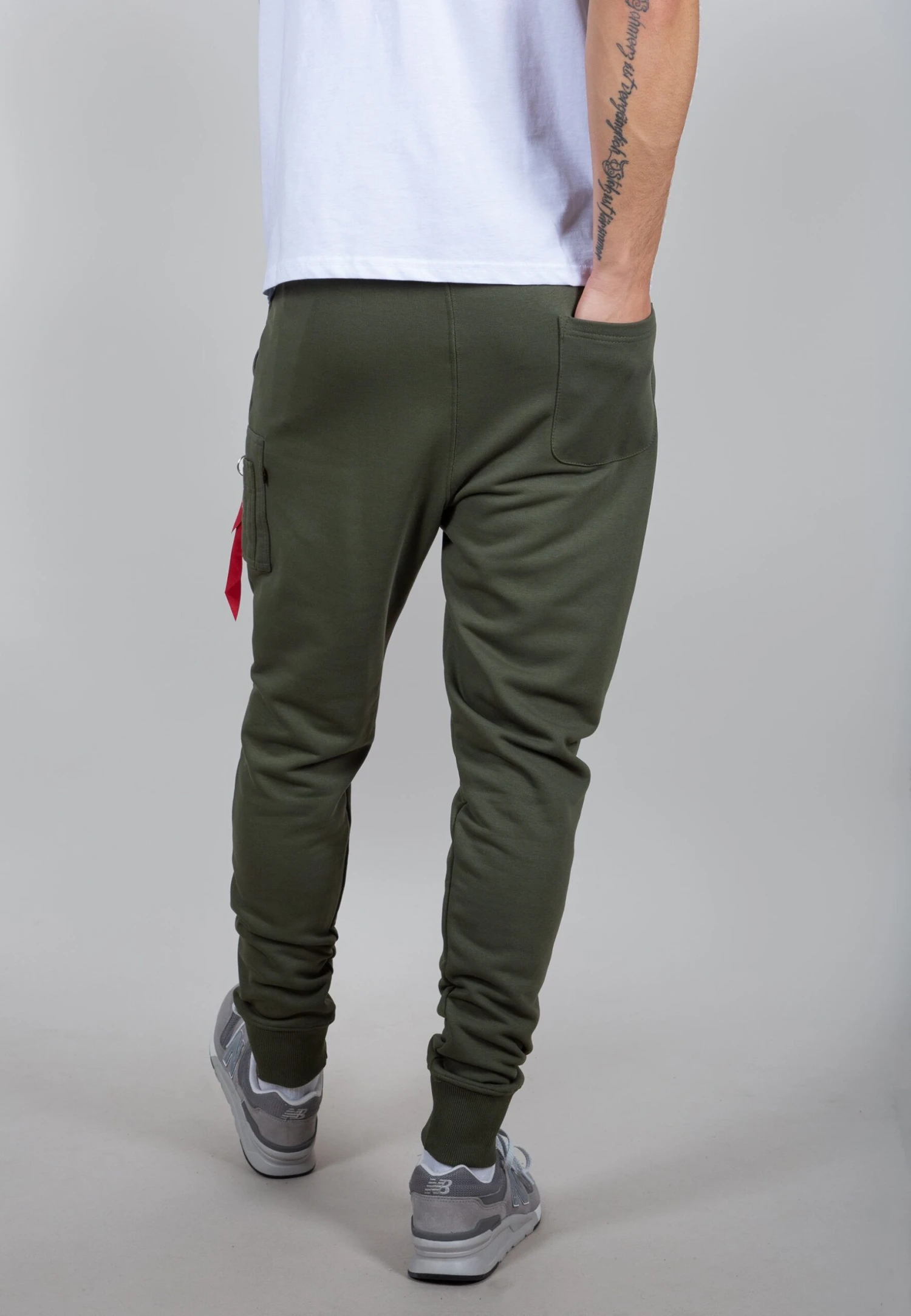 Alpha IndustriesX FIT SLIM CARGO PANT - Träningsbyxor - Dark Green 7 Alpha IndustriesX FIT SLIM CARGO PANT - Träningsbyxor - Dark Green - Bild 5