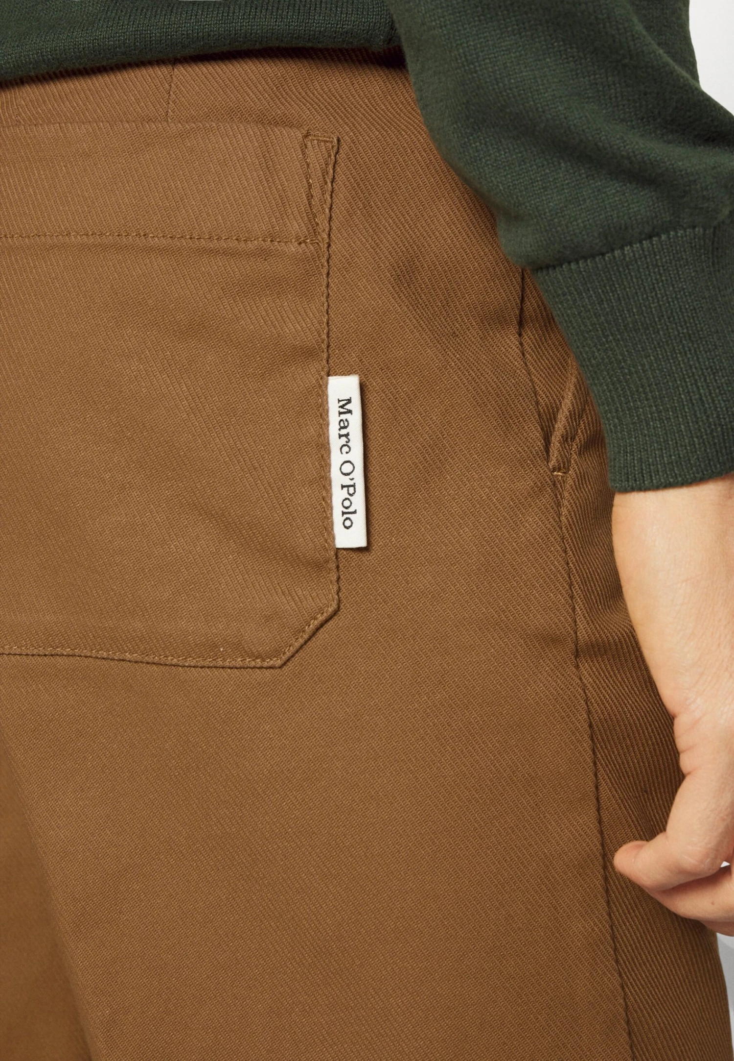 Marc O'PoloOSBY FLATFRONT - Tygbyxor - Casabella Brown 6 Marc O'PoloOSBY FLATFRONT - Tygbyxor - Casabella Brown - Bild 4