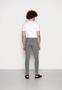 Only & SonsONSMARK PANT - Tygbyxor - Medium Grey Melange -Stil och Komfort Butik a721661ef719414395fe1396ccb50dc1