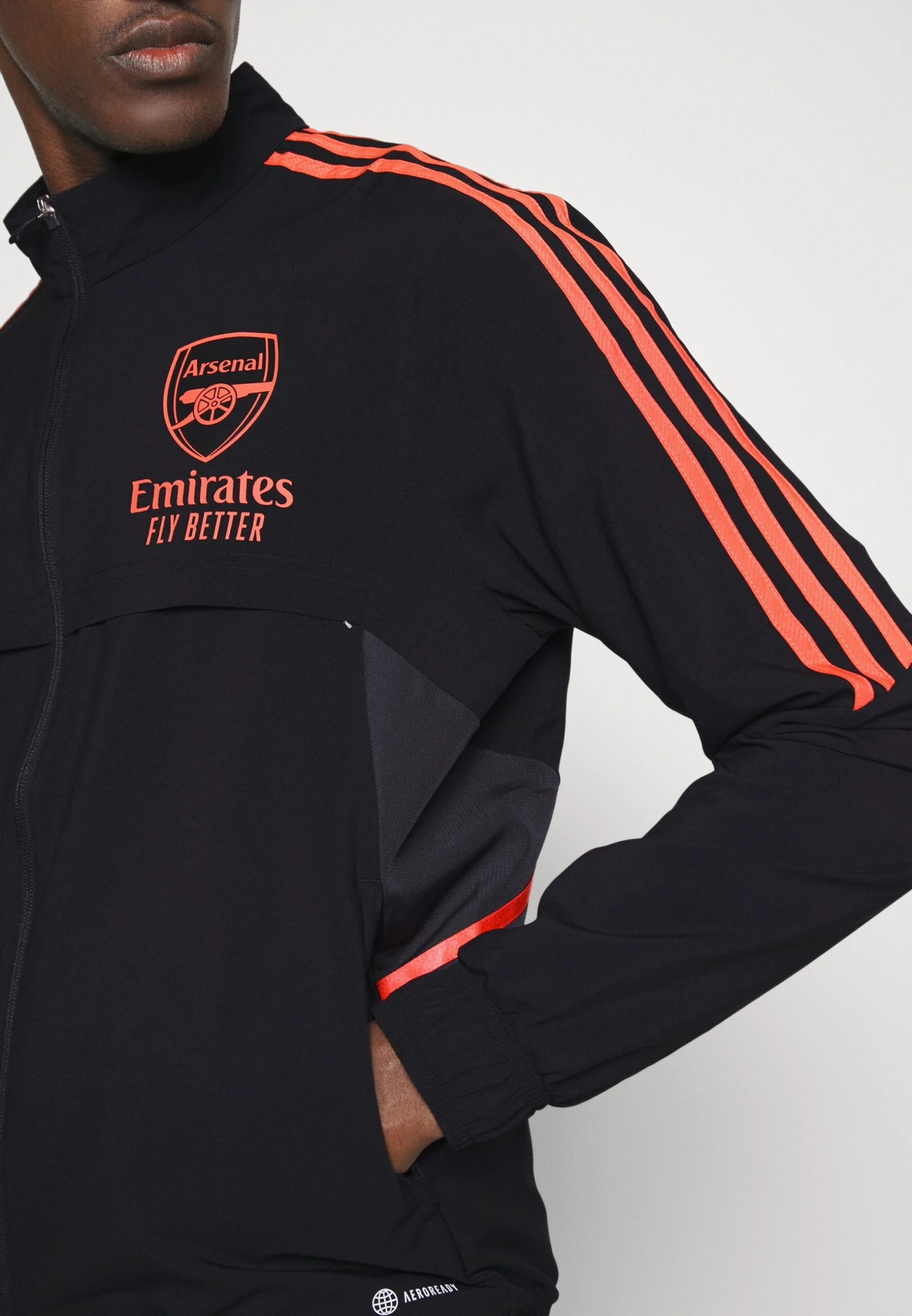 Adidas PerformanceARSENAL LONDON PRESENTATION JACKET - Träningsjacka - Black 6 Adidas PerformanceARSENAL LONDON PRESENTATION JACKET - Träningsjacka - Black - Bild 4