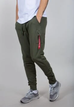 Alpha IndustriesX FIT SLIM CARGO PANT - Träningsbyxor - Dark Green 9 Alpha IndustriesX FIT SLIM CARGO PANT - Träningsbyxor - Dark Green -Stil och Komfort Butik a9bf433b503b48b68acc9b0e232aba4a