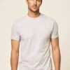 Hackett LondonDOUBLE - T-shirt - Bas - Light Grey Marl -Stil och Komfort Butik ab18d5b84ab04c1f882ce0f26c32a464