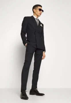 Isaac DewhirstTEXTURE SUIT - Kostym - Black -Stil och Komfort Butik abbc0695a77740dba6aa59b38f75a63d