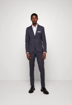 LindberghCHECKED SUIT SET - Kostym - Blue