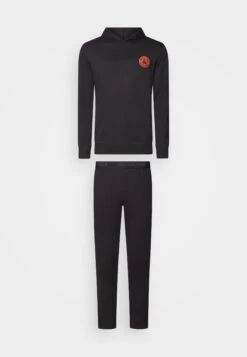 Jack & JonesJACAARON HOOD AND PANTS SET - Pyjamas - Black