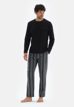 DAGICONNECT SET - Pyjamas - Black 12 DAGICONNECT SET - Pyjamas - Black -Stil och Komfort Butik b03e7b2b90a345eb94eae38741d65433