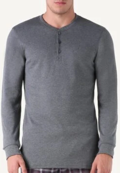 IntimissimiINTERLOCK SUPIMA - Pyjamasöverdel - Dark Grey