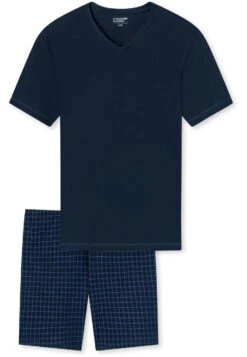 Uncover By SchiesserV-AUSSCHNITT SCHLAFANZUG KURZ - Pyjamas - Nachtblau 7 Uncover By SchiesserV-AUSSCHNITT SCHLAFANZUG KURZ - Pyjamas - Nachtblau -Stil och Komfort Butik b37535294c05436e84b640fd48de4842