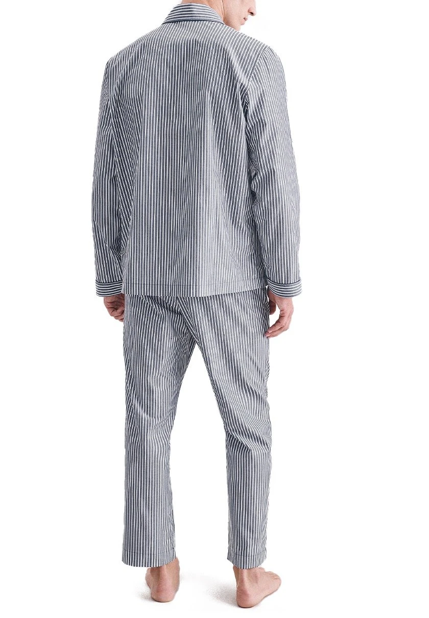 SeidenstickerWEB LANG CLASSIC SET - Pyjamas - Navy 7 SeidenstickerWEB LANG CLASSIC SET - Pyjamas - Navy - Bild 5