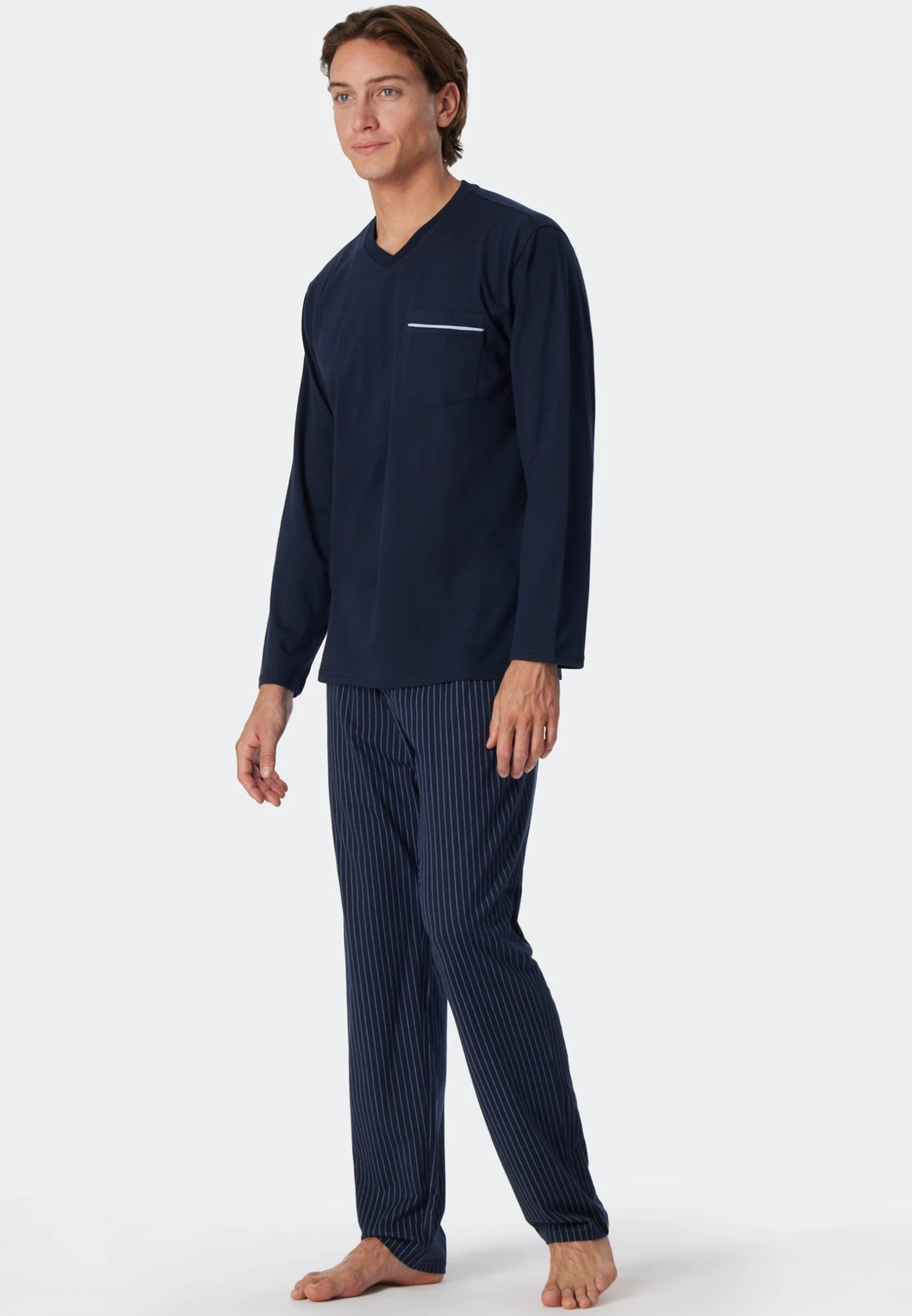 SchiesserSET COMFORT FIT - Pyjamas - Dunkelblau 4 SchiesserSET COMFORT FIT - Pyjamas - Dunkelblau - Bild 2