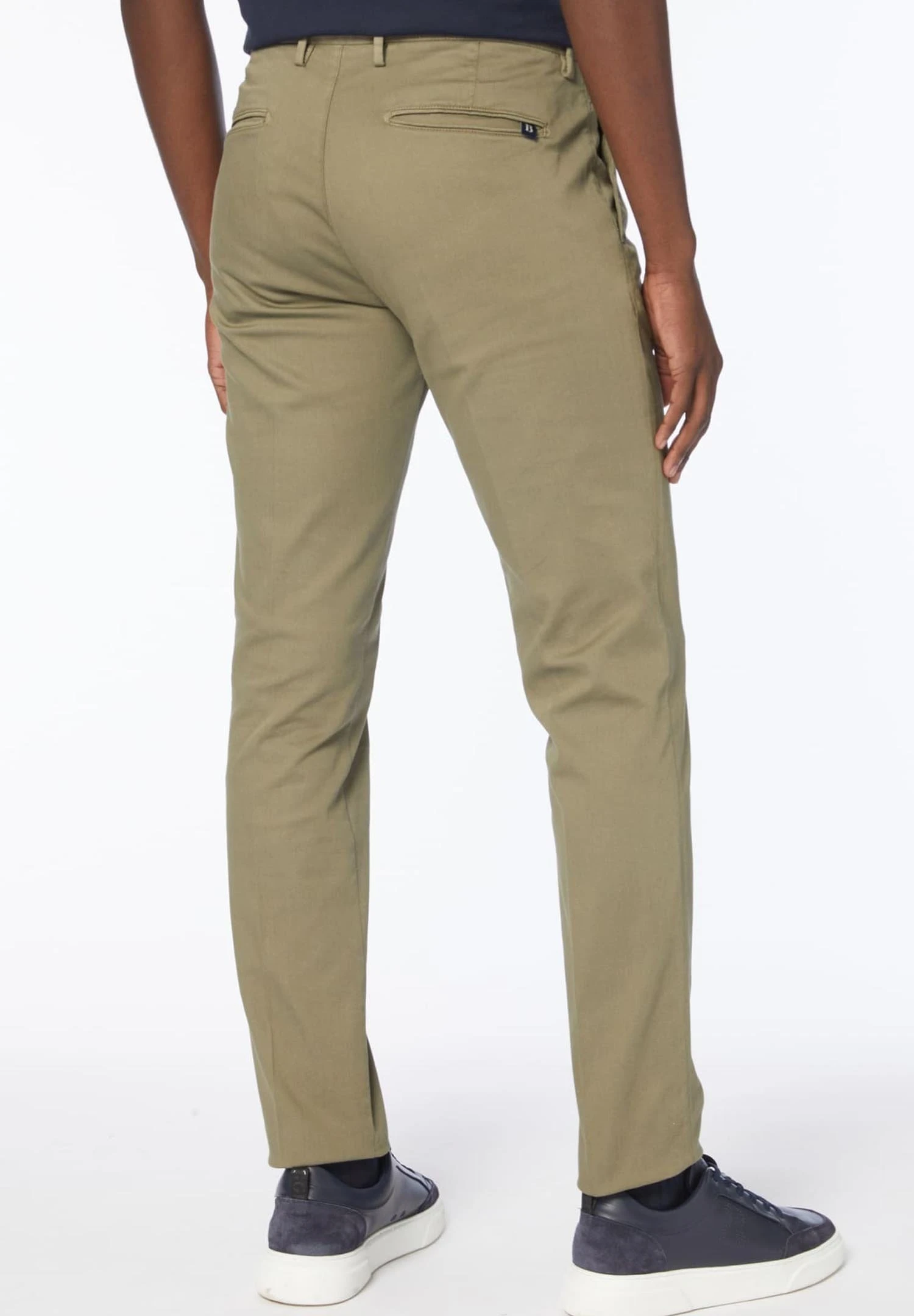 Boggi MilanoSTRETCH - Chinos - Military Green 5 Boggi MilanoSTRETCH - Chinos - Military Green - Bild 3