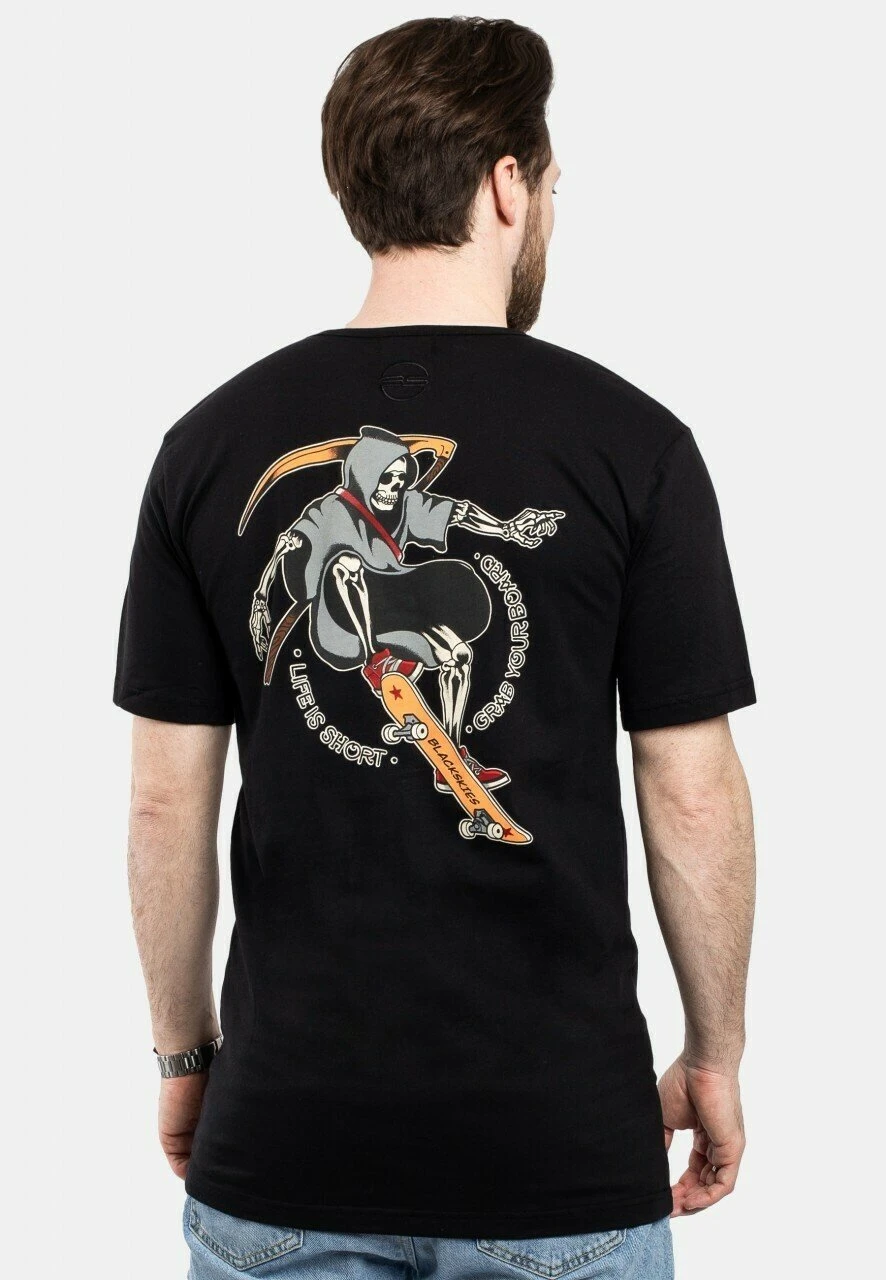 BlackskiesT-shirt Med Print - Black End 3 BlackskiesT-shirt Med Print - Black End