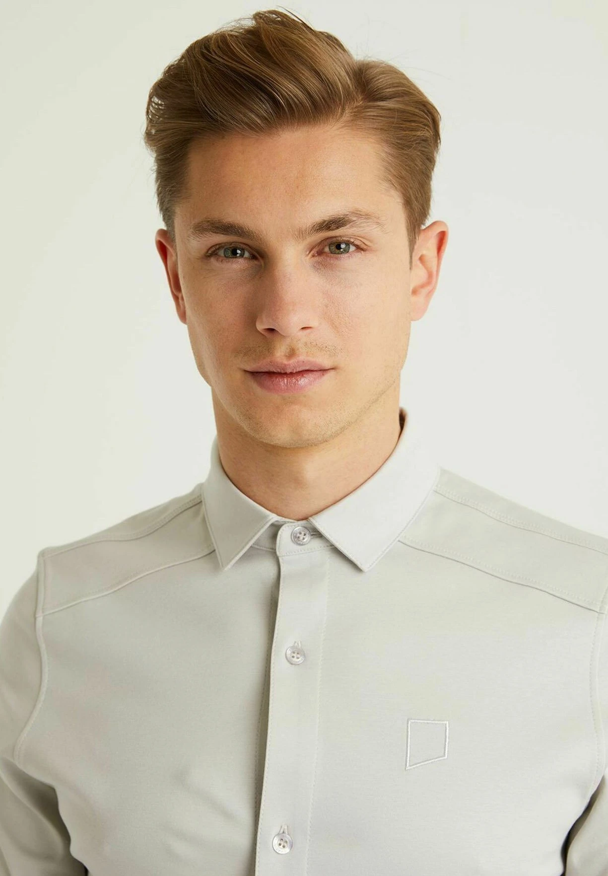 CHASIN'ARCHER.L SOL - Skjorta - Grey 5 CHASIN'ARCHER.L SOL - Skjorta - Grey - Bild 3