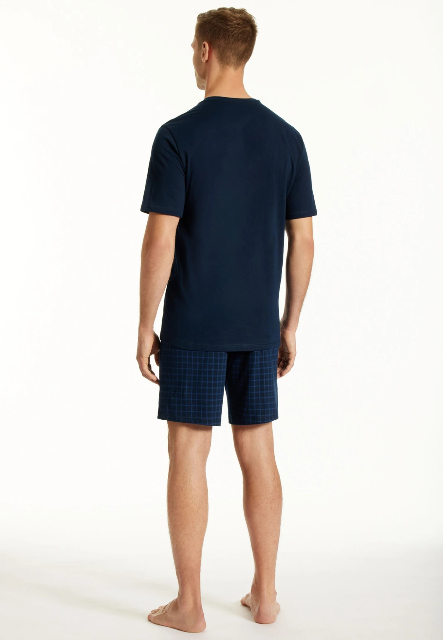 Uncover By SchiesserV-AUSSCHNITT SCHLAFANZUG KURZ - Pyjamas - Nachtblau 4 Uncover By SchiesserV-AUSSCHNITT SCHLAFANZUG KURZ - Pyjamas - Nachtblau - Bild 2