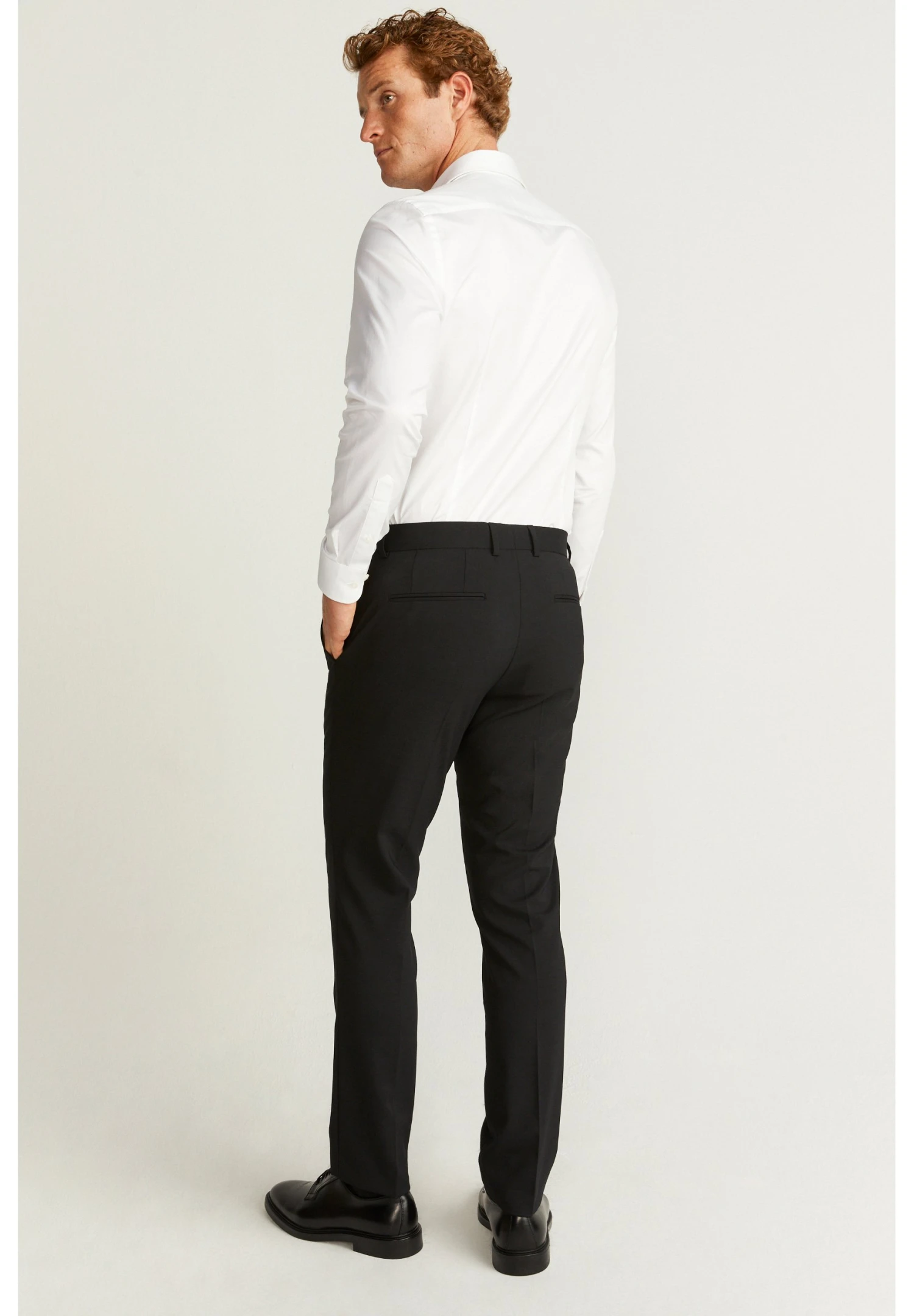 BläckTAYLOR - Kostymbyxor - Black 4 BläckTAYLOR - Kostymbyxor - Black - Bild 2