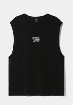 BershkaSLEEVELESS WORKER - Linne - Black -Stil och Komfort Butik c63e28d3a5254a20a0629b211a394409