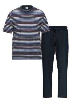 AMMANNPyjamas - Blau Rot Gestreift -Stil och Komfort Butik c8f571ecedbc475e8b39ed760c2a4b3b
