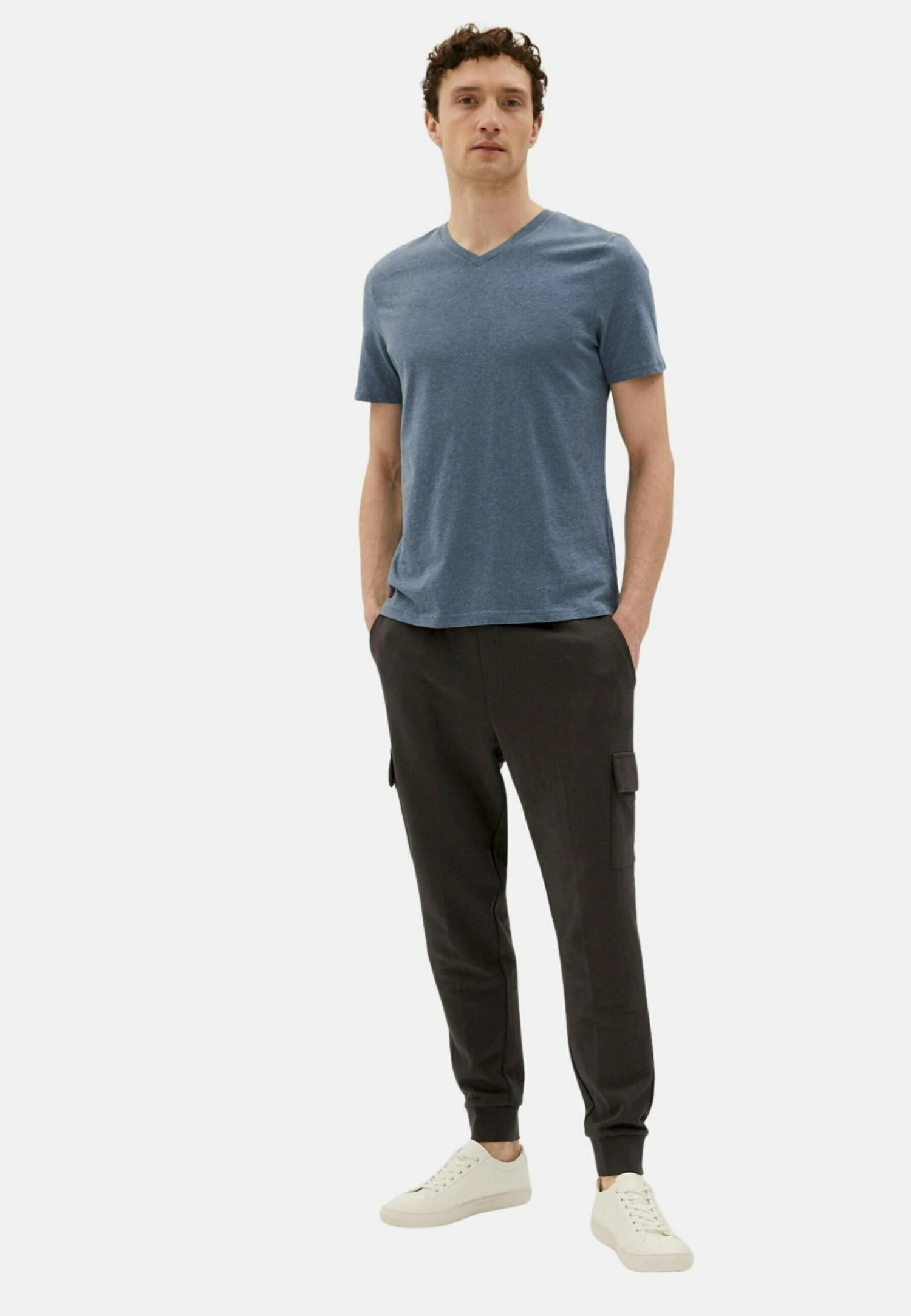 Marks & SpencerCUFFED PURE COTTON CARGO - Träningsbyxor - Carbon 4 Marks & SpencerCUFFED PURE COTTON CARGO - Träningsbyxor - Carbon - Bild 2