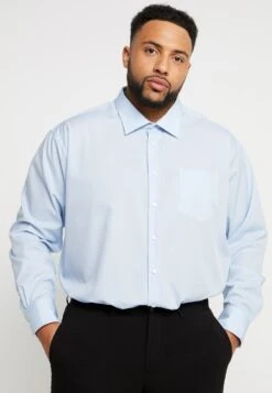 SeidenstickerREGULAR FIT - Kostymskjorta - Light Blue