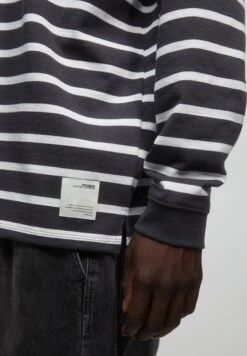 PULL & BEAR PULL&BEARLONG SLEEVE STRIPED - Långärmad Tröja - Dark Grey -Stil och Komfort Butik d2885192e74e47dfbdd2bebede3cbfe0