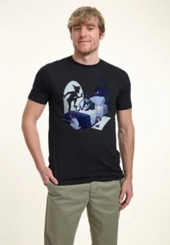 Henry TigerPETER PAN CANDID SHADOW - T-shirt Med Print - Navy Blue -Stil och Komfort Butik d2ba2902d8b248efbcdb258b40c9a419
