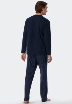 SchiesserSET COMFORT FIT - Pyjamas - Dunkelblau 9 SchiesserSET COMFORT FIT - Pyjamas - Dunkelblau -Stil och Komfort Butik d2d0d19ef4634ebe9977c3e1e99f7447
