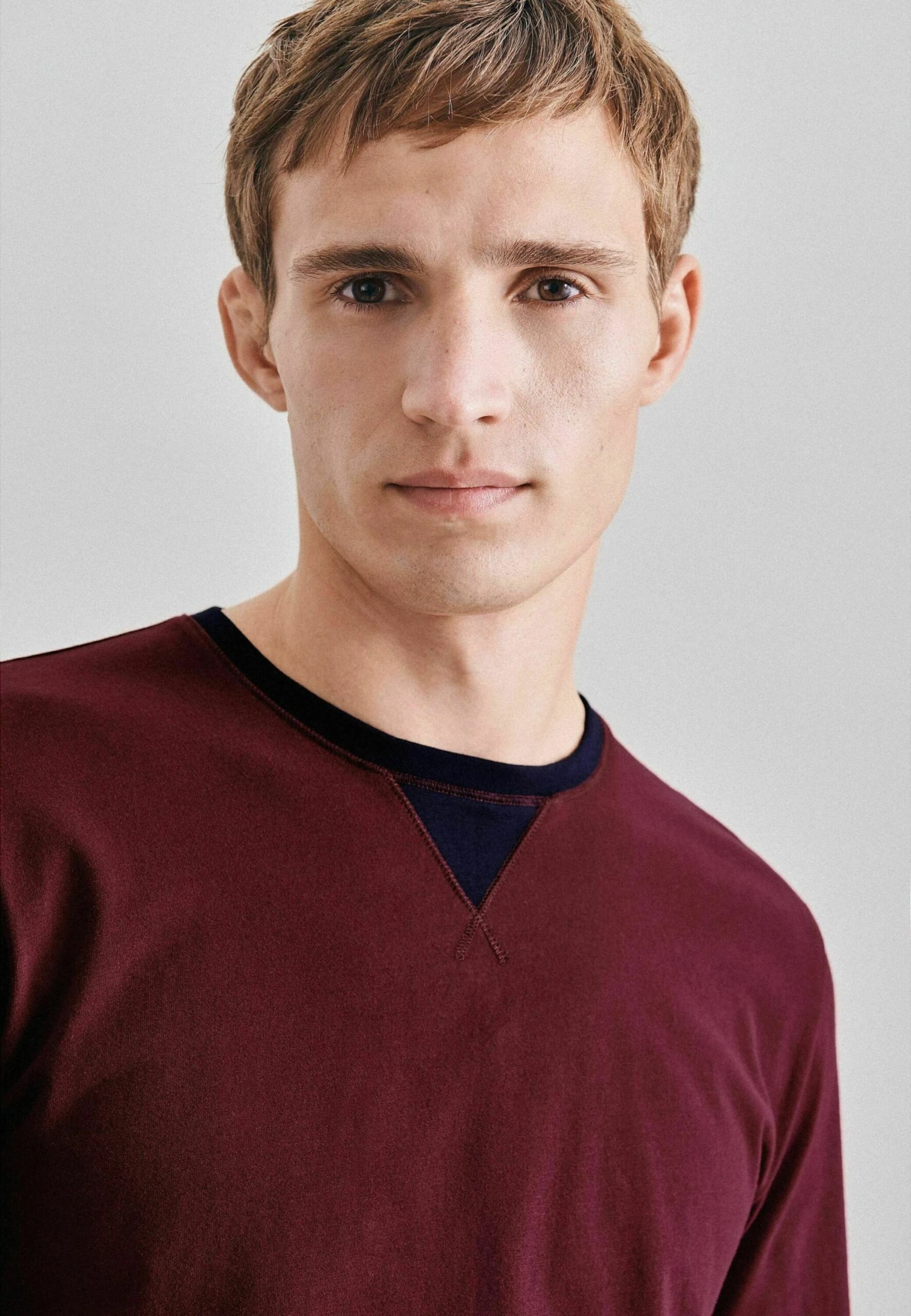 SeidenstickerCREW NECK - Pyjamas - Bordeaux 6 SeidenstickerCREW NECK - Pyjamas - Bordeaux - Bild 4