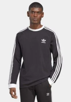Adidas OriginalsSTRIPES - Långärmad Tröja - Black
