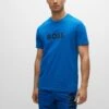 BOSSRN - T-shirt Med Print - Blue Nine -Stil och Komfort Butik d7b6735ce2e8470f9318fed30e9eb746