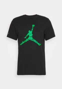 JordanCREW - T-shirt Med Print - Black/lucky Green -Stil och Komfort Butik d90884cd498d42dcb2b81c6413b2f4fc