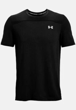 Under ArmourSEAMLESS - T-shirt Med Print - Black -Stil och Komfort Butik da230f8732604f3499e223d74f135dd2