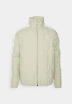 PumaQUILTING TRACK JACKET - Träningsjacka - Pebble Gray