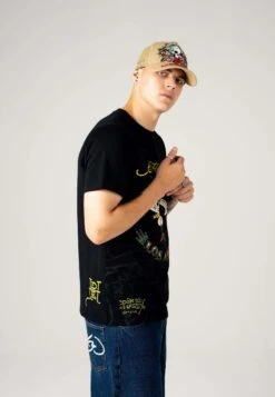 Ed HardyTRUE-TILL-LA - T-shirt Med Print - Black -Stil och Komfort Butik e747eeb0e2074e7f815756293665ed8d