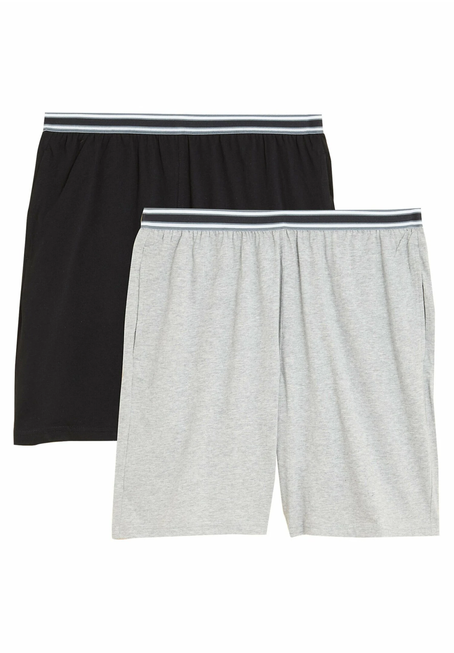 Marks & Spencer2 PACK PURE COTTON PYJAMA SHORTS - Pyjamasbyxor - Grey Mix 6 Marks & Spencer2 PACK PURE COTTON PYJAMA SHORTS - Pyjamasbyxor - Grey Mix - Bild 4