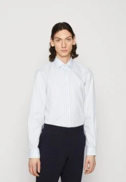 Calvin Klein TailoredSTRIPE EASY CARE FITTED SHIRT - Kostymskjorta - Airy Blue