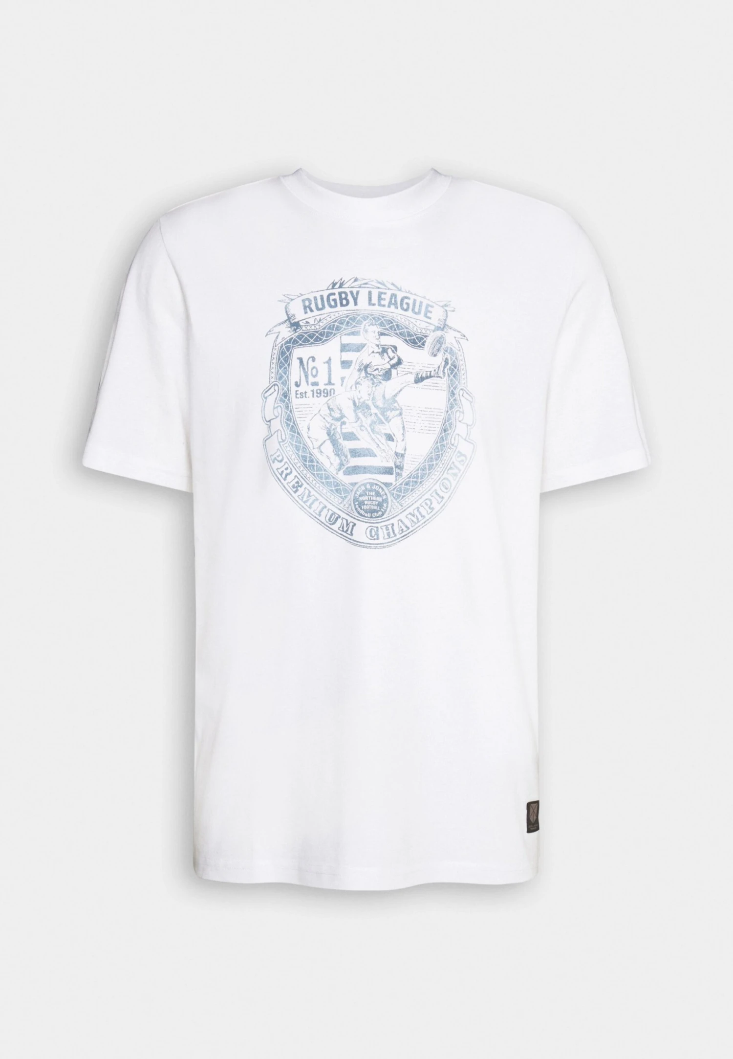 JACK&JONES Premium Jack & Jones PREMIUMJPRBLUBRADFIELD TEE CREW NECK - T-shirt Med Print - White 6 JACK&JONES Premium Jack & Jones PREMIUMJPRBLUBRADFIELD TEE CREW NECK - T-shirt Med Print - White - Bild 4