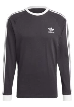 Adidas OriginalsSTRIPES - Långärmad Tröja - Black -Stil och Komfort Butik f192a4e84a73449fb524bc9c9d785884