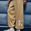 Calvin Klein JeansARCHIVAL MONOLOGO PANT - Träningsbyxor - Travertine 2 Calvin Klein JeansARCHIVAL MONOLOGO PANT - Träningsbyxor - Travertine -Stil och Komfort Butik f27e764398634da59a7de7603a9daa4d