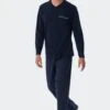 SchiesserSET COMFORT FIT - Pyjamas - Dunkelblau -Stil och Komfort Butik f3c8e99ffe034d79a8357c66ba013558