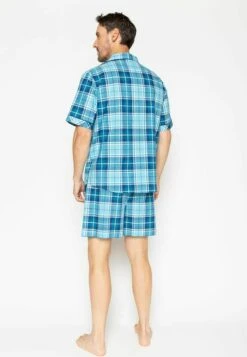 CyberjammiesKURZARM GEORGE CHECKS - Pyjamasöverdel - Blue Checks -Stil och Komfort Butik f55ff1cfc7354450b225c4229eb6c1d8