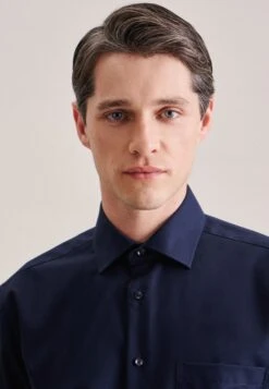 SeidenstickerREGULAR - Kostymskjorta - Dark Blue -Stil och Komfort Butik f72166261265464085fe38b8dc440b08